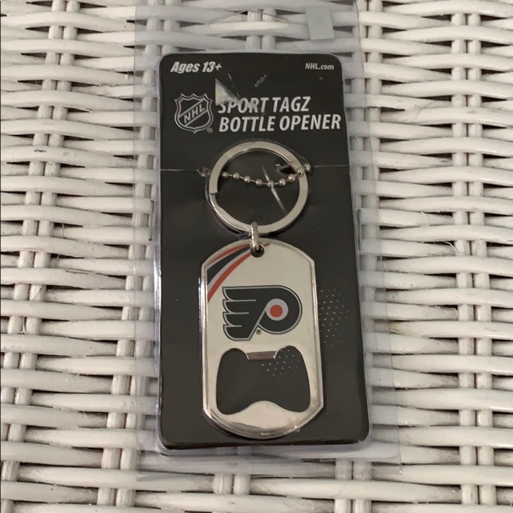 Flyers Sports Tag Bottle Opener - NWOT!!!